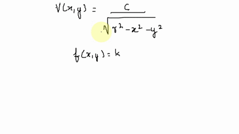 if-vx-y-is-the-electric-potential-at-a-point-x-y-in-the-x-y-plane-then-the-level-curves-of-v-are-c-4-28504