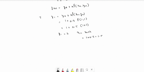 solve-the-following-ode-dy-1-dx-yu1-using-eulers-method-for-1-x-4-and-a-step-of-05_-b-using-eulers-method-for-1-x-4-and-a-step-of-025-estimate-your-error-in-x-4-using-the-richardson-formula-48234