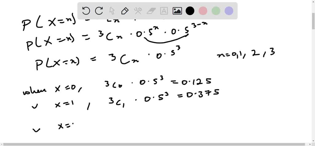 SOLVED: A coin is flipped thrice, let random variable X be the maximum ...