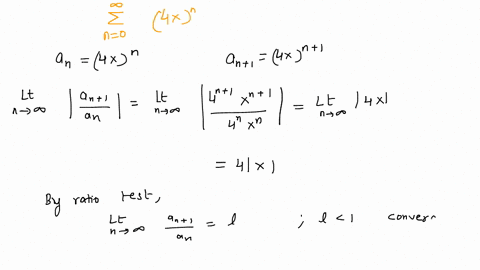 find-the-values-of-x-for-which-the-series-converges-enter-your-answer-using-interval-notation-4nxn-n-0-find-the-sum-of-the-series-for-those-values-of-x-74082
