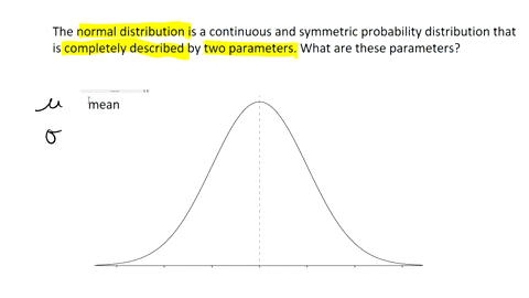 12. The normal distribution is a continuous and symmetric probability ...