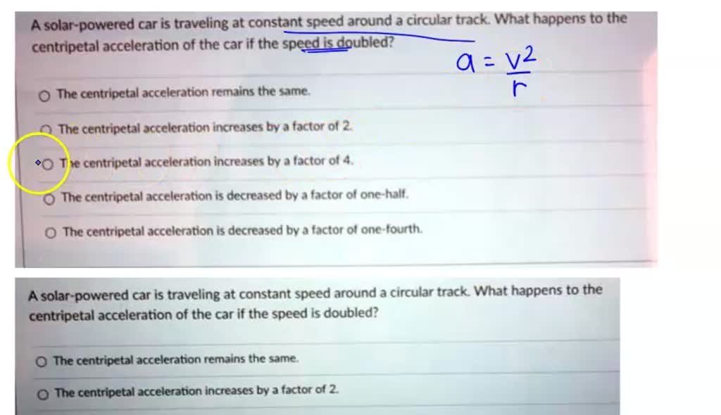 solved-a-solar-powered-car-is-traveling-at-a-constant-speed-around-a