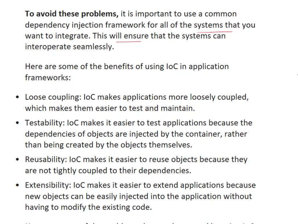 what is meant by inversion of control in spring