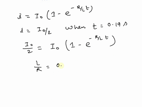the-battery-terminal-voltage-in-the-figure-below-is-790-v-and-the-current-reaches-half-its-maximum-value-of-800-a-at-t-0190-after-the-switch-is-closed-hint-a-calculate-the-time-constant-in-s-48497