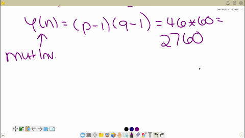 question3-in-an-rsa-systemthe-public-key-of-a-given-user-is-e65n2881what-is-the-private-key-of-this-user-hintfirst-use-trial-and-error-to-determine-p-and-q-then-use-the-extended-euclidean-al-19117