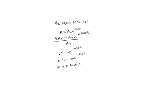 the-half-life-of-a-radioactive-substance-is-1000-years-how-much-of-an-initial-amount-of-200-g-would-remain-after-400-years-nearest-whole-number-66037