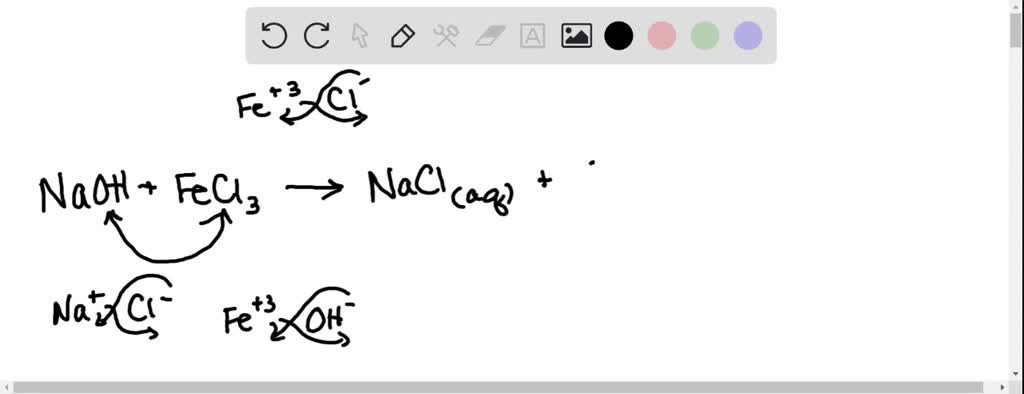 SOLVED: 3) Select the net ionic equation for the reaction that occurs ...