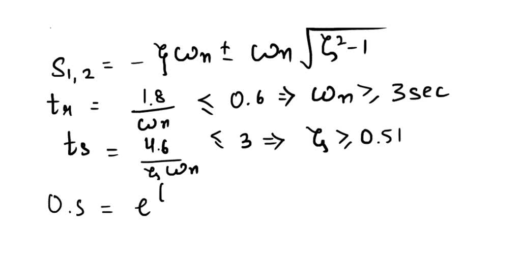 SOLVED: [Problem 3] Find the allowable regions in the s-plane for the ...