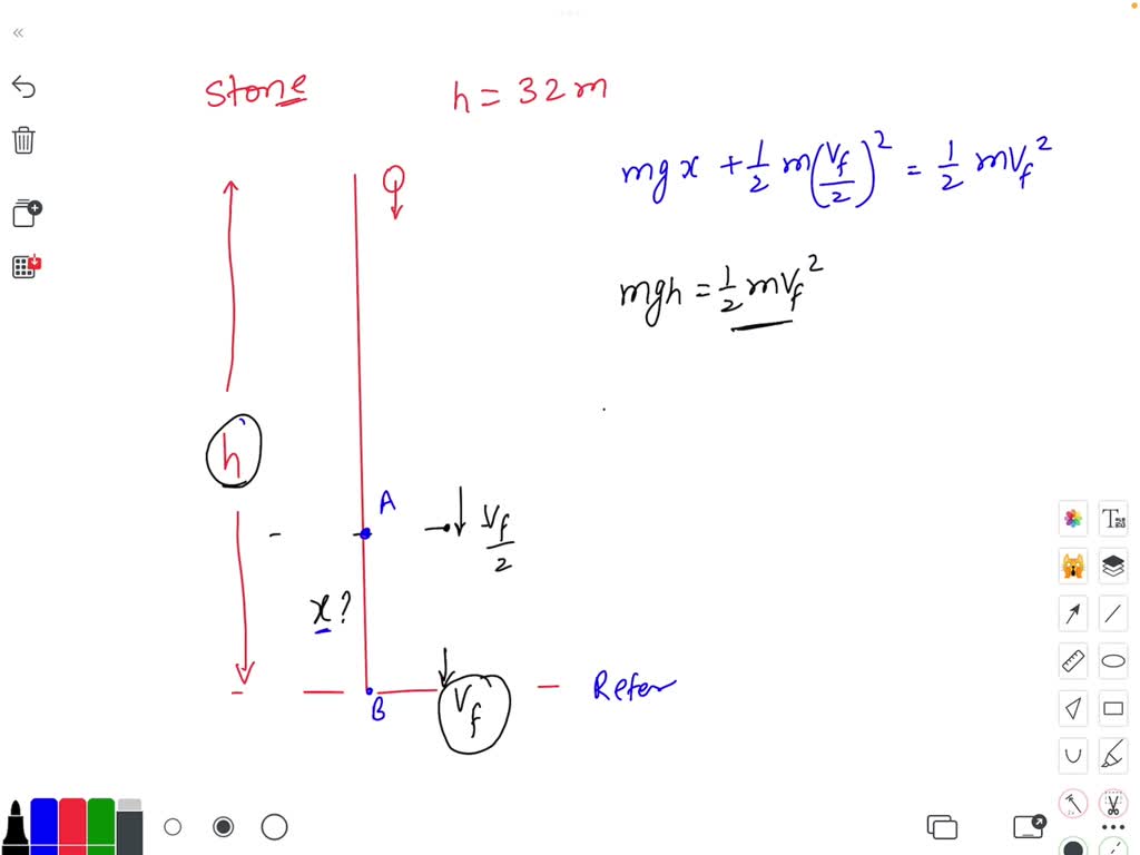 SOLVED: A stone is projected vertically upward with a speed of 30m/s ...