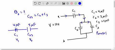 s1-three-capacitors-with-capacitances-c1-40-hf-c2-30-af-and-c3-20-ufare-connected-to-a-12-voltage-source-between-a-and-b-as-shown-in-the-figure-what-is-the-charge-on-capacitor-c2-20-hc-80-uc-26724
