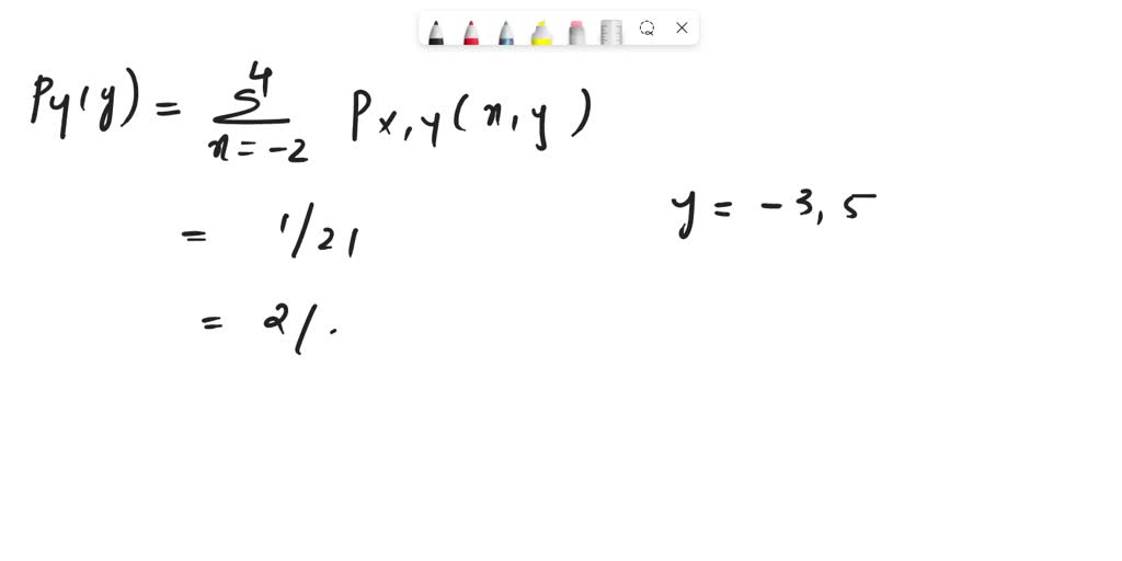 SOLVED: SECTION 2.5. Joint PMFs of Multiple Random Variables Problem 24 ...