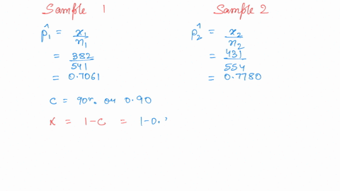 construct-a-confidence-interval-for-p1-p2-at-the-given-level-of-confidence-x1-382n-541x2-431-n2-55490-confidence-the-researchers-are-confident-the-difference-between-the-two-population-propo-54746