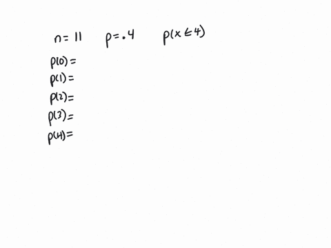 a-binomial-probability-experiment-conducted-with-the-given-parameters-compute-the-probability-of-successes-in-the-independent-trials-of-the-experiment-n11p04-xs4-the-probability-of-x-4-succe-60944