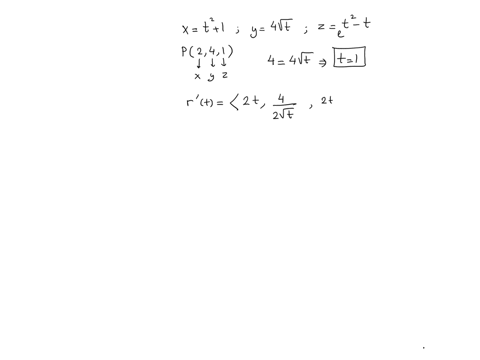 find-parametric-equations-for-the-tangent-line-to-the-curve-with-the-given-parametric-equations-at-t-13984
