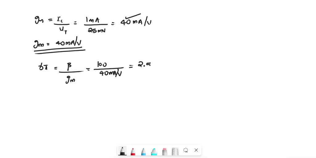 SOLVED A BJT transistor with a beta value ( eta ) of 100 has been