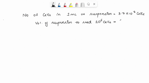 you-have-a-cell-suspension-of-37-x-107-cellsml-in-a-total-volume-of-5-ml-you-need-to-seed-an-elispot-plate-with-one-million-cellswell-200ul-total-volumewell-calculate-the-volume-of-suspensio-40166