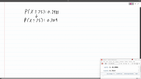 20-assume-that-x-is-normally-distributed-with-a-mean-mu-64-given-that-px-geq-7502981-we-can-calculate-that-the-standard-deviation-of-x-is-approximately-a-2076-b-1317-c-583-d-705