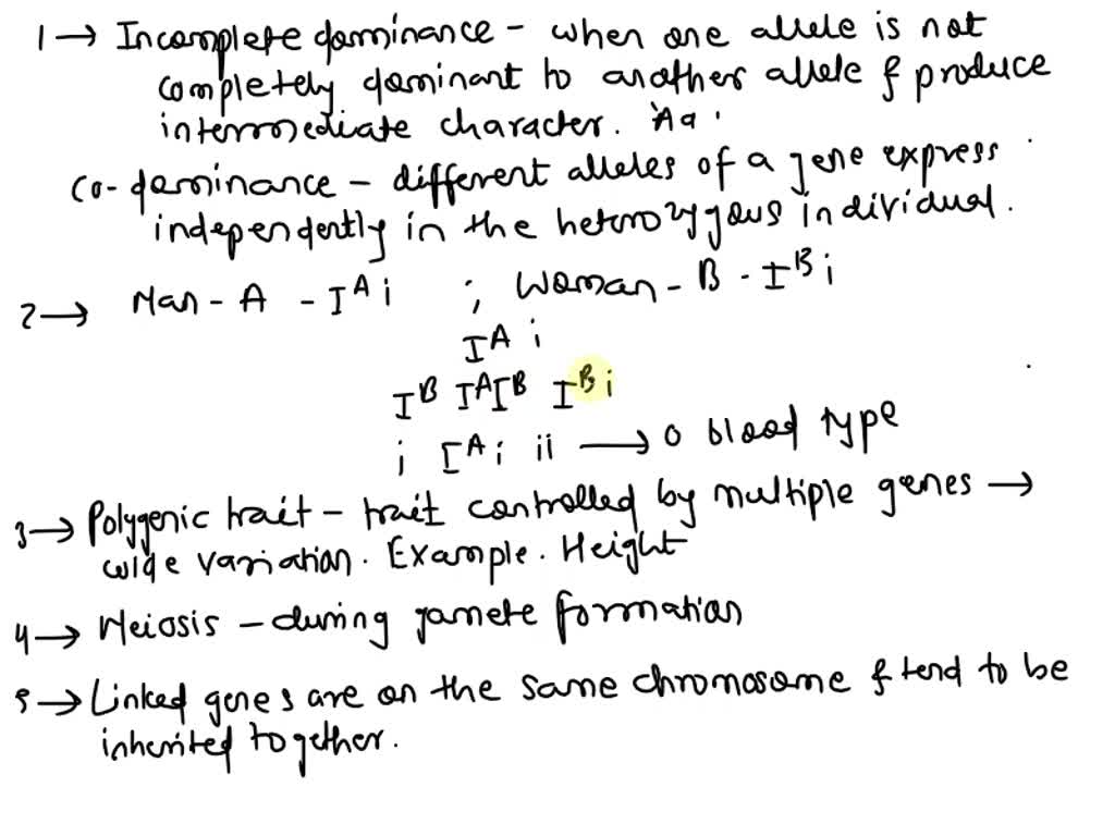 What Are Polygenic Traits Give An Example