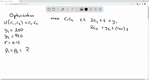 dr-m-lives-for-two-periods-his-utility-is-given-by-uc1c2c1c2-where-c1-is-consumption-in-period-1-and-c2-is-consumption-in-period-2-in-the-first-period-he-earns-200-and-in-the-second-period-h-20968