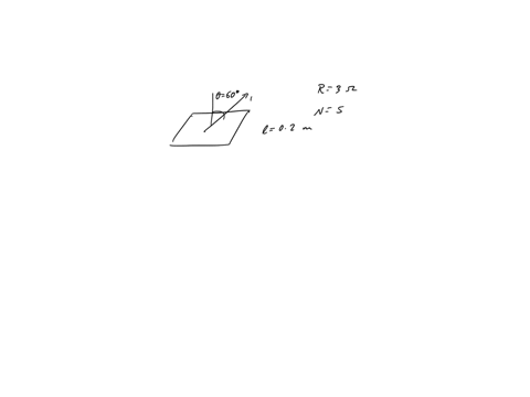 a-5-turn-square-loop-20-cm-along-a-side-resistance-30-is-placed-in-a-magnetic-field-that-makes-an-angle-of-30-with-the-plane-of-the-loop-the-magnitude-of-this-field-varies-with-time-accordin-81595