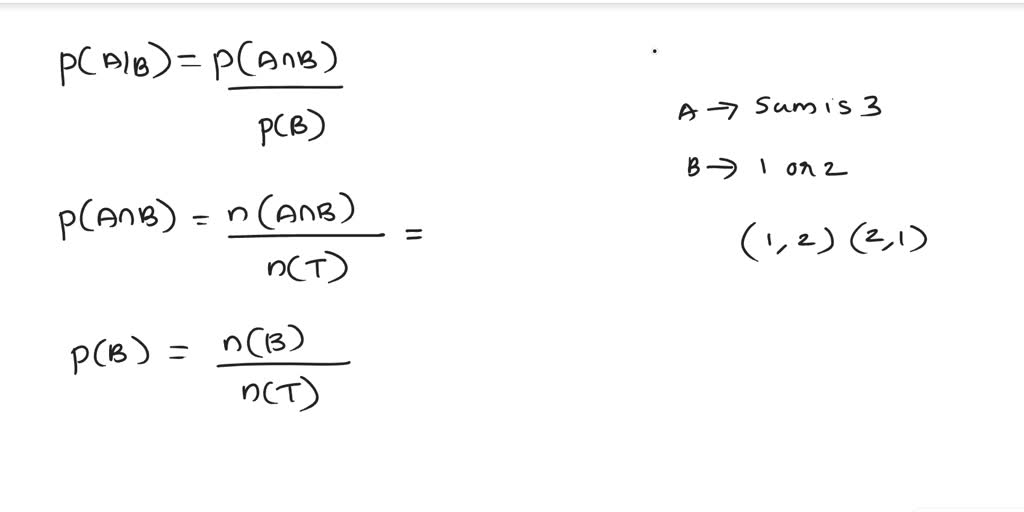 SOLVED: Find the conditional probability of the indicated event when ...