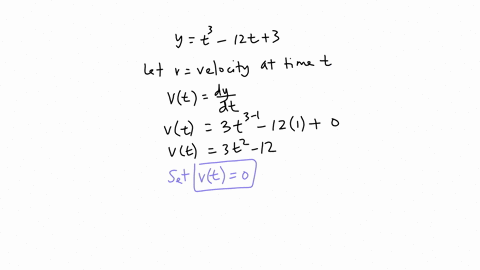 a-particle-moves-on-a-vertical-line-so-that-its-coordinates-attime-t-isy-t3-12t-3-t-0-find-the-distance-theparticle-travels-over-the-time-interval-0-t-4-24583