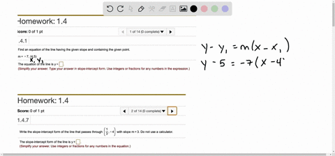 homework-14-core-0-of-1-pt-1-of-14-0-complete-41-find-an-equation-of-the-line-having-the-given-slope-and-containing-the-given-point-m-7-45-the-equation-of-the-line-is-y-simplify-your-answer-22067