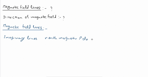 a-what-are-magnetic-field-lines-how-is-the-direction-of-a-magnetic-field-at-a-point-determined-b-draw-two-field-lines-around-a-bar-magnet-along-its-length-on-its-two-sides-and-mark-the-field-61546