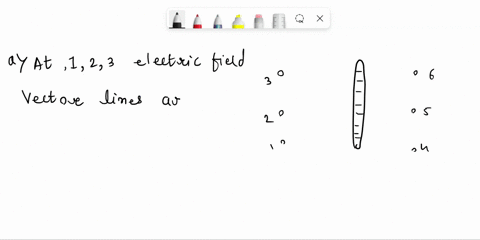 4-negative-charge-is-distributed-uniformly-along-the-finite-line-of-charge-shown_-a-using-the-symmetry-of-the-problem-sketch-the-electric-field-hoctors-at-the-points-indicated-your-vectors-d-50761