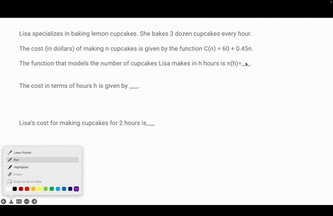 lisa-specializes-in-baking-lemon-cupcakes-she-bakes-3-dozen-cupcakes-every-hour-the-cost-in-dollars-of-making-n-cupcakes-is-given-by-the-function-cn-60-045n-the-function-that-models-the-numb-78898