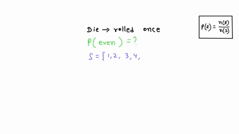 a-die-is-rolled-find-the-probability-that-an-even-number-is-obtained-34493