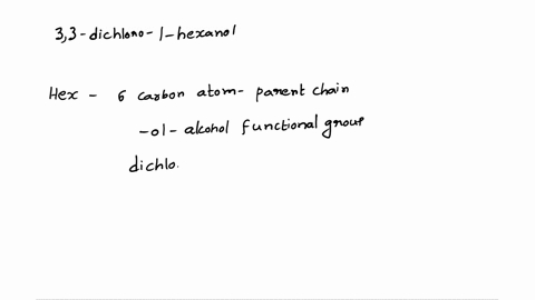 draw-the-structure-of-33-dichloro-1-hexanol-21193