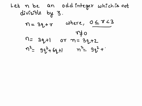 let-n-be-an-odd-integer-which-is-not-divisible-by-3-prove-that-n2-equiv-1mod-6-21813