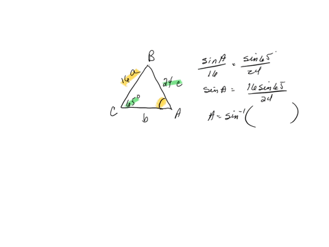 for-the-triangle-abc-we-are-given-that-c-65-a-160-and-c-240-side-a-is-the-side-opposite-angle-a-side-b-is-the-side-opposite-angle-b-and-side-c-is-the-side-opposite-angle-c-solve-the-triangle-27065