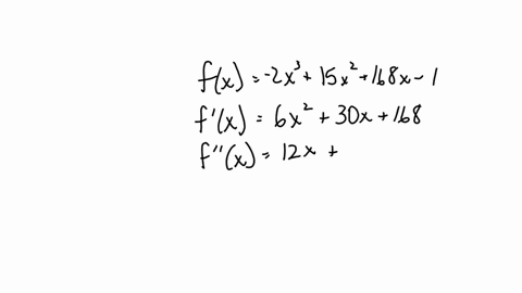 find-the-open-interval-where-the-functions-is-concave-upward-or-concave-downward-fx-2x315x2168x-1