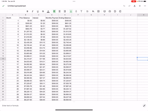 you-deposit-300-each-month-into-an-account-earning-5-interest-compounded-monthly-a-how-much-will-you-have-in-the-account-in-20-years-b-how-much-total-money-will-you-put-into-the-account-c-how-much-tot