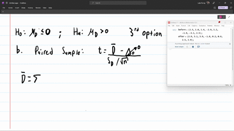 consider-the-following-matched-pairs-sample-that-represents-observations-before-and-after-an-experiment-assume-that-the-sample-differences-are-normally-distributed-hint-the-differences-are-c-35856