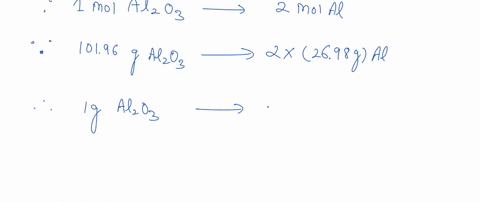 a-2000-g-bauxite-sample-was-digested-using-a-concentrated-acid-solution-converted-to-aluminum-hydroxide-and-the-ignited-to-form-aluminum-oxide-10196-gmol-what-is-the-al-2698-gmol-in-the-baux-11726