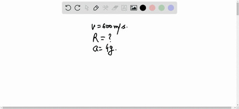 a-jet-plane-flying-600-ms-experiences-an-acceleration-of-40-g-when-pulling-out-of-a-circular-dive-what-is-the-radius-of-curvature-of-the-circular-part-of-the-path-in-which-the-plane-is-flying