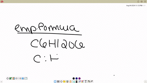 what-is-the-empirical-formula-of-c6h12o6