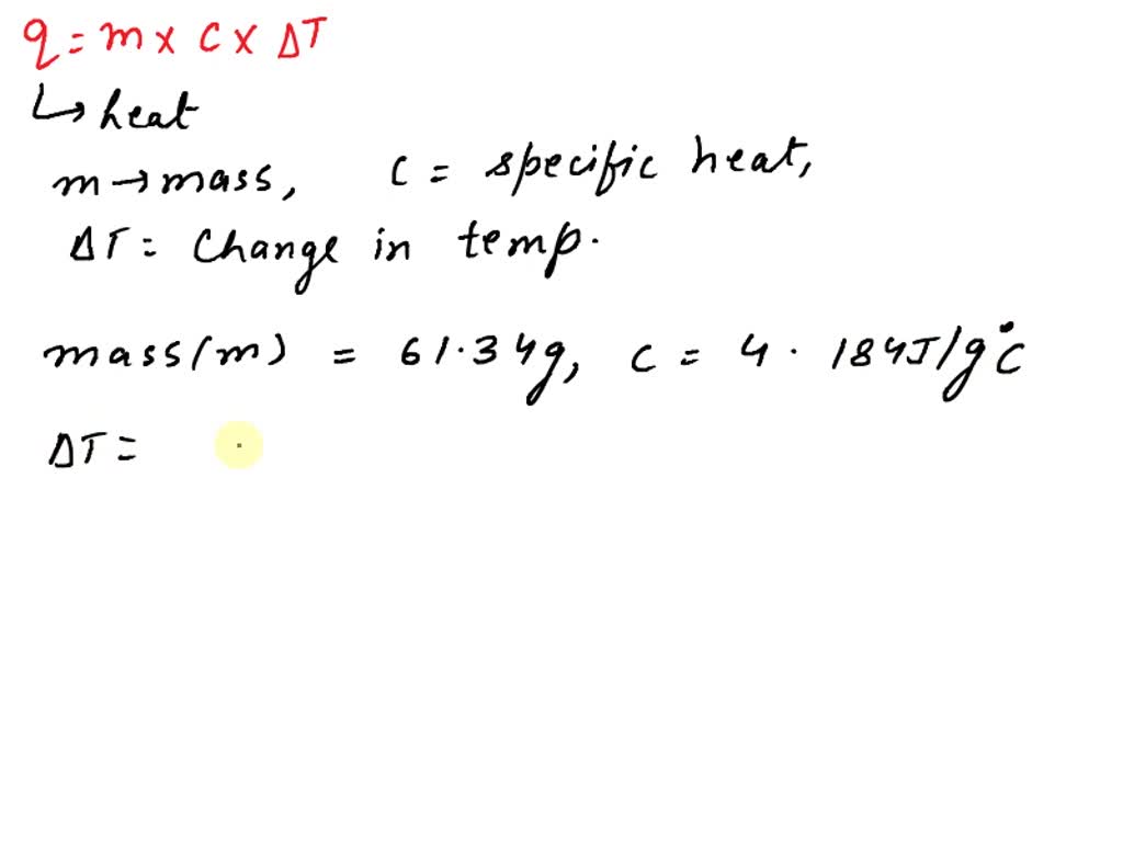 SOLVED The heat of of hydrogen peroxide was determined