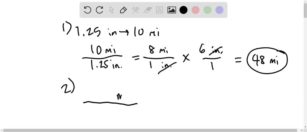 solved-a-map-has-a-scale-of-1-25-inches-equal-10-miles-if-two-cities