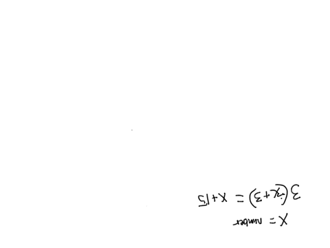 if-3-is-added-to-a-number-and-the-sum-is-tripled-the-result-is-15-more-than-the-number-find-the-number-75693