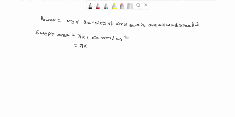 incorrect-question-1-01pts-given-a-wind-turbine-with-blades-that-sweep-out-a-150-mm-diameter-circleand-a-wind-speed-of-10-msapproximately-what-is-the-maximum-possible-power-that-the-turbine-16785