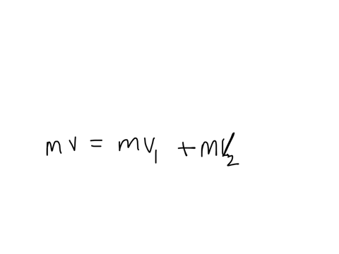 a-particle-of-mass-m-and-speed-v-undergoes-an-elastic-collision-with-a-rod-of-mass-m-and-length-l-which-is-initially-at-rest-as-shown-in-the-diagram-below-determine-the-speed-v1-of-the-particle-speed-
