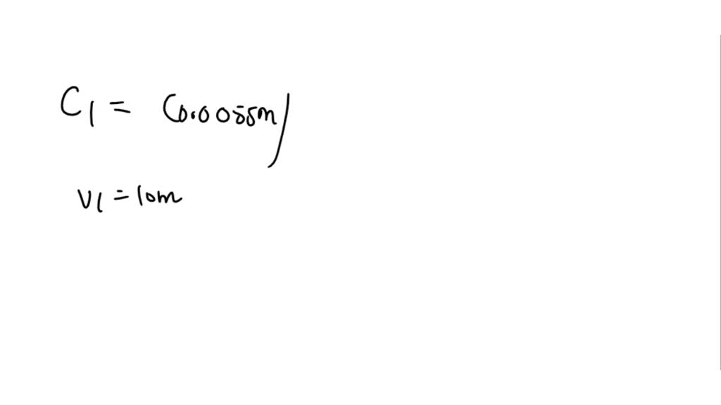 SOLVED: (1) Calculate the molar concentration of glucose in the stock ...