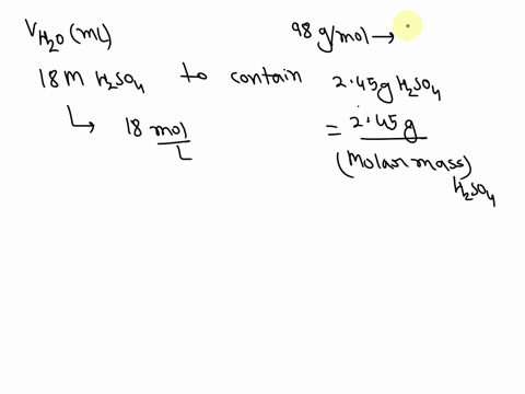 what-volume-in-ml-of-180-m-h2so4-is-needed-to-contain-245-g-h2so4-87164