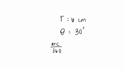 What is the area in square centimetres of a sector of a...