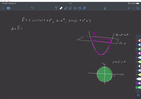 use-the-divergence-theorem-to-calculate-the-surface-integral-s-f-ds-that-is-calculate-the-flux-of-f-across-s-fx-y-z-cosz-xy2-i-xez-j-siny-x2z-k-s-is-the-surface-of-the-solid-bounded-by-the-p-02192