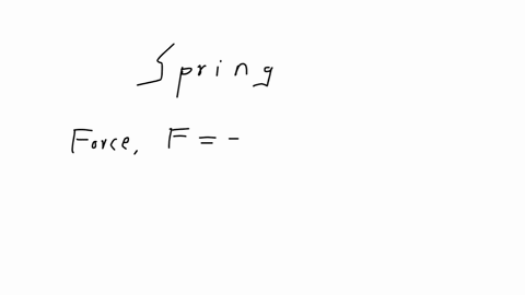 what-is-the-force-on-a-spring-with-a-spring-constant-of-344nm-if-it-is-pulled-back-0738m